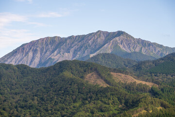 Naklejka premium 日本の鳥取県の美しい大山