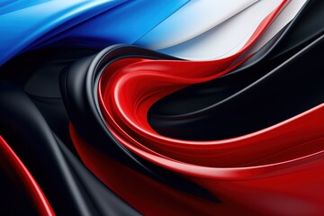 Obraz premium The Art of Flowing Colors Abstract Wave Background Design Ethereal Elegance Abstract Waves in Colorful Backgrounds