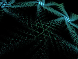 Imaginatory fractal abstract background Image