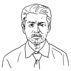 Fototapeta premium portrait of a man