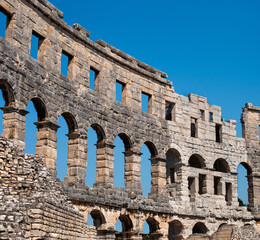 Roman Amphitheatre Pula Arena - Pula, Istria, Croatia - 642922262