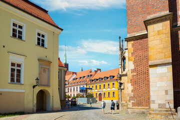 Cathedral Square in Wroclaw