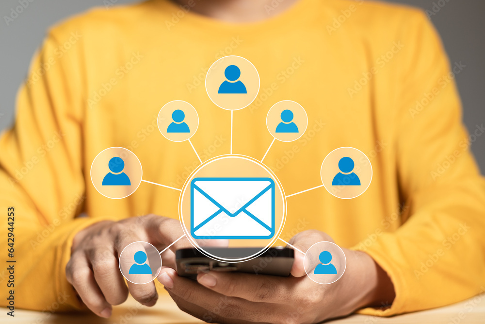 Poster send bulk documents via email. direct selling projects in business list of customers who want to sen