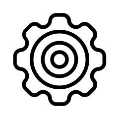 Gear Line Icon 30