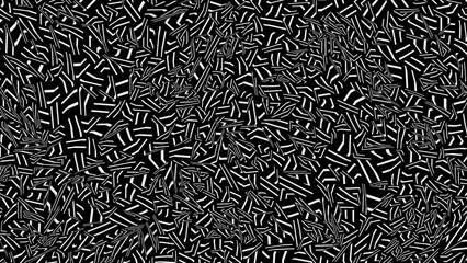 Fototapeta premium Wallpaper with black and white shapes. Abstract background for wallpapers and designs.Background in 4k format 3840 х 2160.