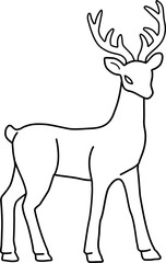 Deer line style