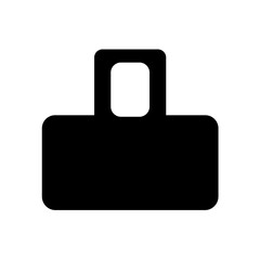 Bag pack icon for web or app development