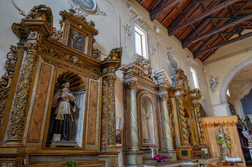 Agnone, Molise. Church of St. Emidio.