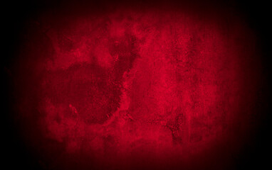 Old wall texture cement black red  background abstract dark color design are light with white gradient background.