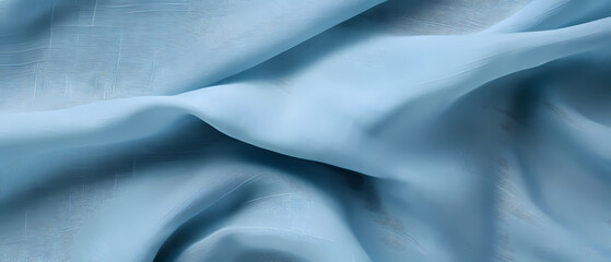 cloth background of light blue linen