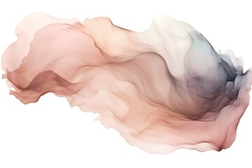 Watercolor Background, Abstract Wave Background, Vector Illustration, transparent Background, isolated, png. 