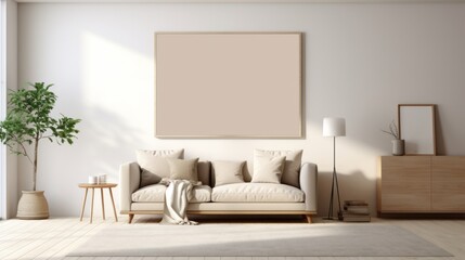 Fototapeta premium Aesthetic Ambiance Defined: Radiating Ambiance Illuminates Home Decor