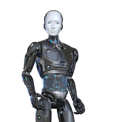 Humanlike Robot - 642998684