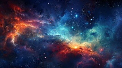 Fototapeta premium lights of space