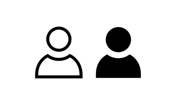 Human figure icon illustration