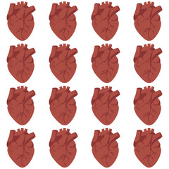 seamless pattern with poppies