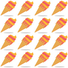 seamless pattern with pencils