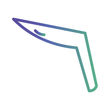 recommend clip art: Boomerang Weapons Weapon Icon