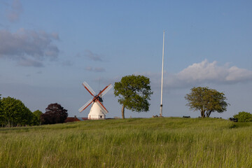 Dybbøl mill is a grain mill at Dybbøl Banke near Dybbøl in Southern Jutland in Denmark. It was originally built in 1744.