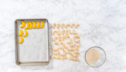 Lemon Wedge Cookies