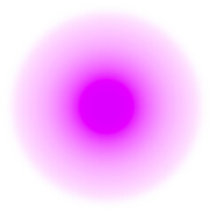 Blurred purple gradient transparent circle background. 