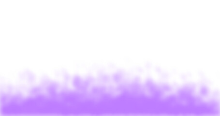 紫色の煙が下から出ているイラスト素材(背景透過)アルファチャンネル付png	