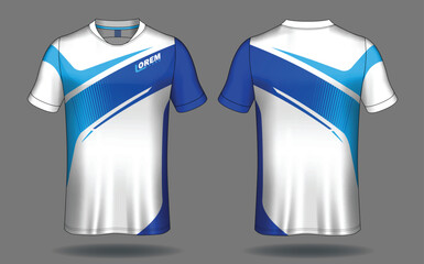 Soccer jersey template.sport t-shirt design.
