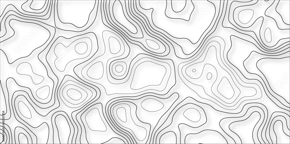 Aufkleber contour map background. vector geography scheme and terrain. topography grid map. stylized topograph