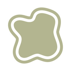 Blob with Double Outline Element