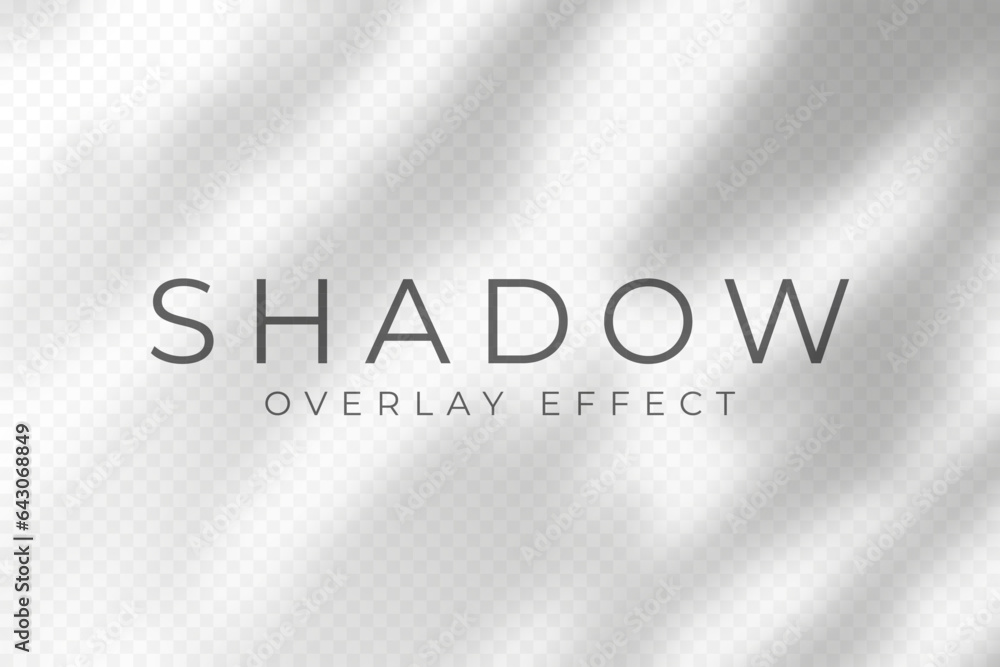 Leinwandbilder shadow overlay effect. transparent soft light and shadows from plant branches, leaves and foliage. m