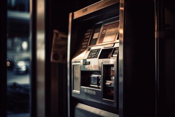 quiet ATM machine