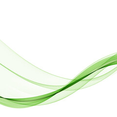 Obraz na płótnie Canvas green vector wave. abstract background. eps 10