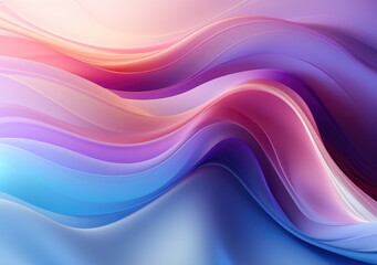 Fototapeta premium Holographic gradient neon illustration. Fashionable pastel rainbow unicorn background. Hologram colors liquid background. Translucent gradient neon holographic backdrop shimmer print. ai gnerative