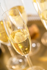 Champagne glasses