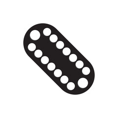 Congklak vector icon