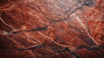 Dark red orange brown rock texture with cracks. Close-up. Rough mountain surface. Stone granite background for design