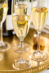 Champagne glasses