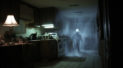Home video capture of ghost