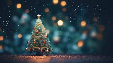 Christmas Season with Christmas Tree