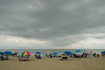 Cloudy day at Rehoboth Beach