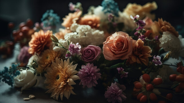 bunch of flowers © Matthew