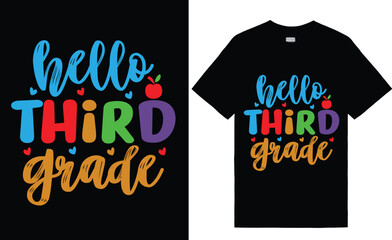 Back to School T-shirt Design