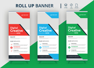 roll up banner, brochure, flyer, banner design, industrial, company, template, vector, abstract, line pattern background, modern x-banner, pull-up banner, rectangle size banner.