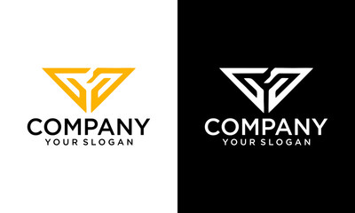 Letter G Goose Logo Design Template Element