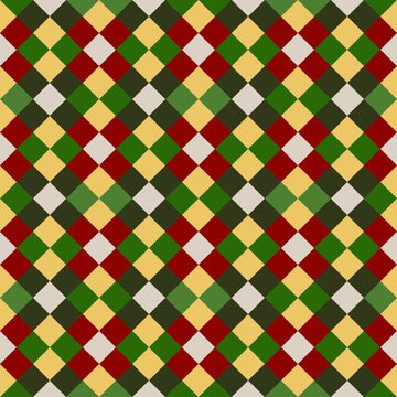 seamless geometric pattern with triangles