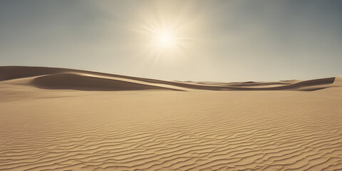Desert nature landscape background empty space for product