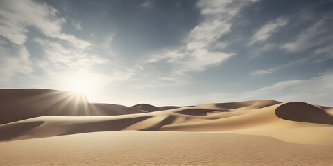 Fototapeta na wymiar Desert nature landscape background empty space for product