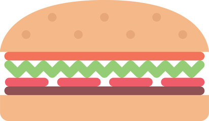 design vector image icons sandwich