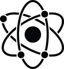 nucleus glyph icon design style