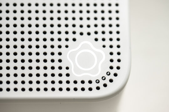 Gothenburg, Sweden - June 02 2023: Verisure logo on a burglary alarm.